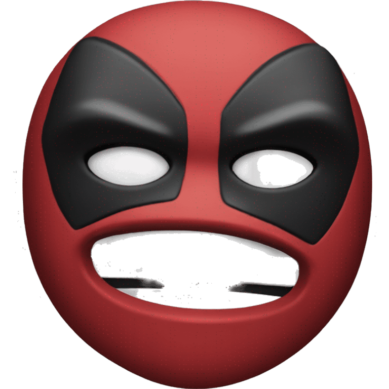 Deadpool face emoji