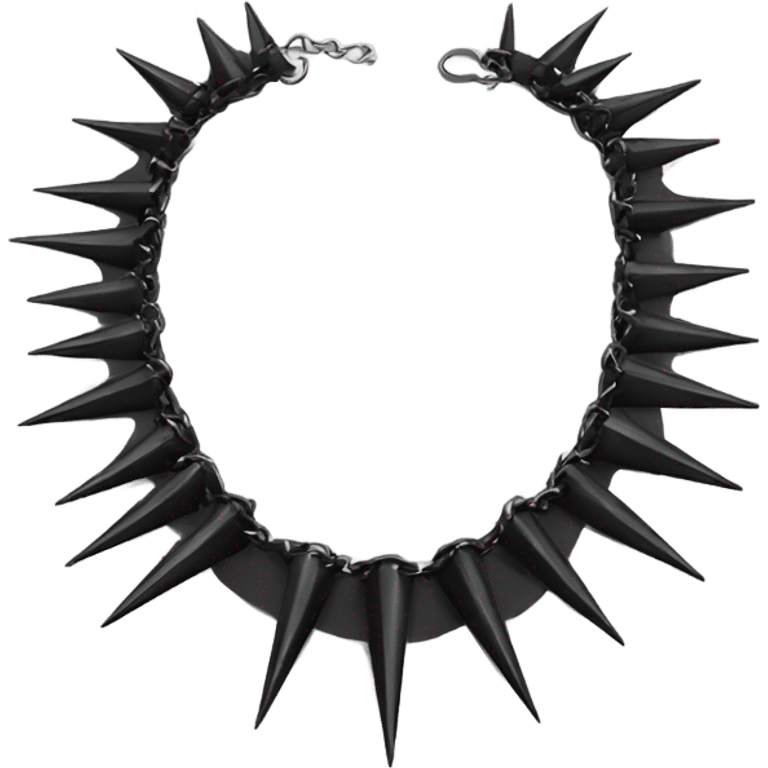 spiked choker emoji