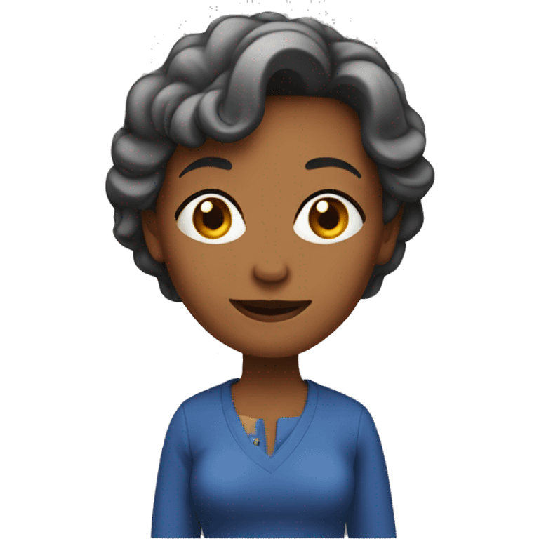 a woman 47 years old emoji