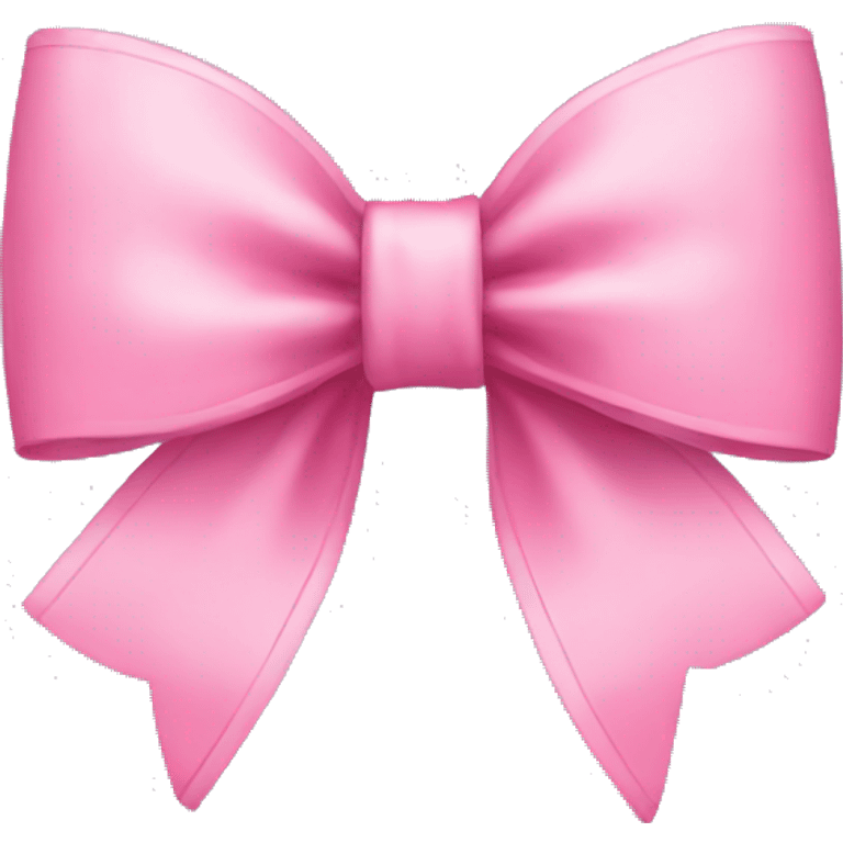 Pretty pink bow emoji