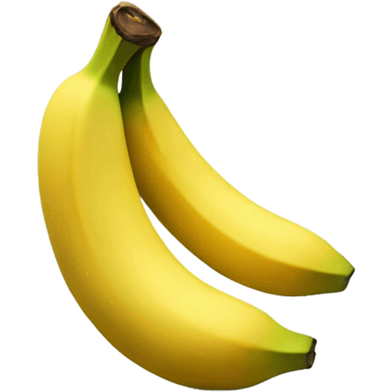 Banana holding another banana emoji