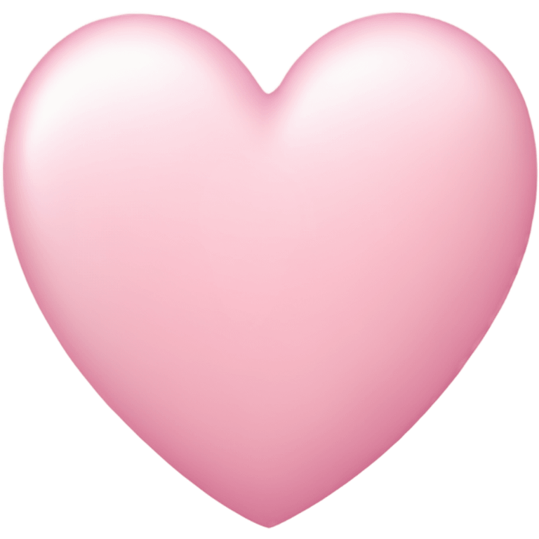 Light pink heart but extra emoji