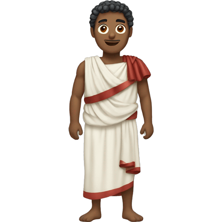 roman in a toga  emoji