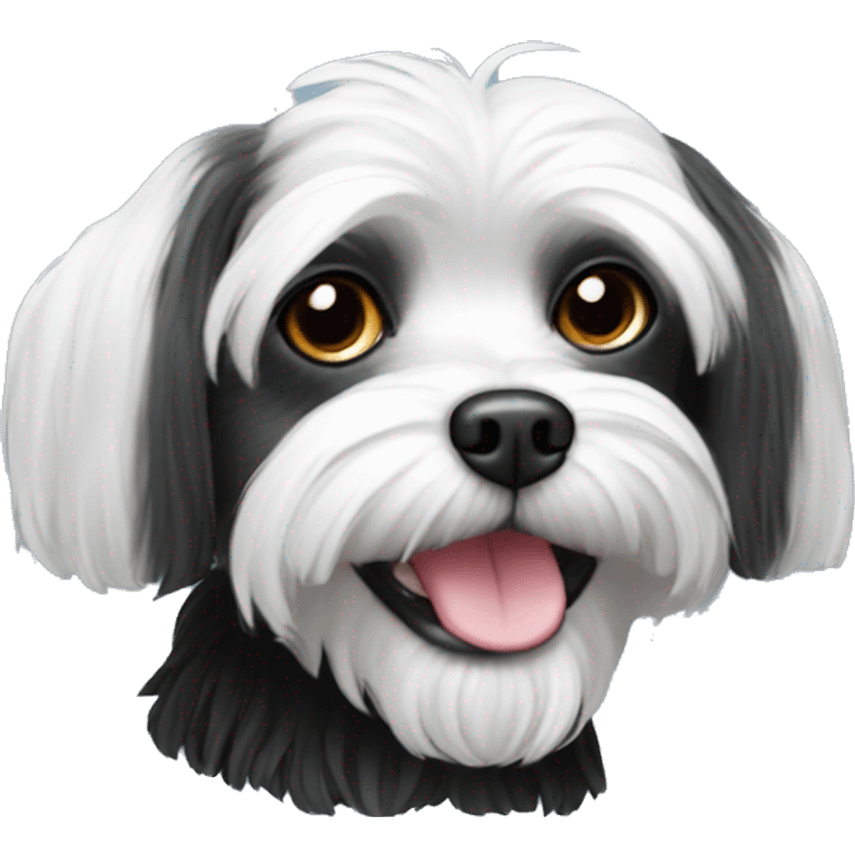 black Maltese  emoji