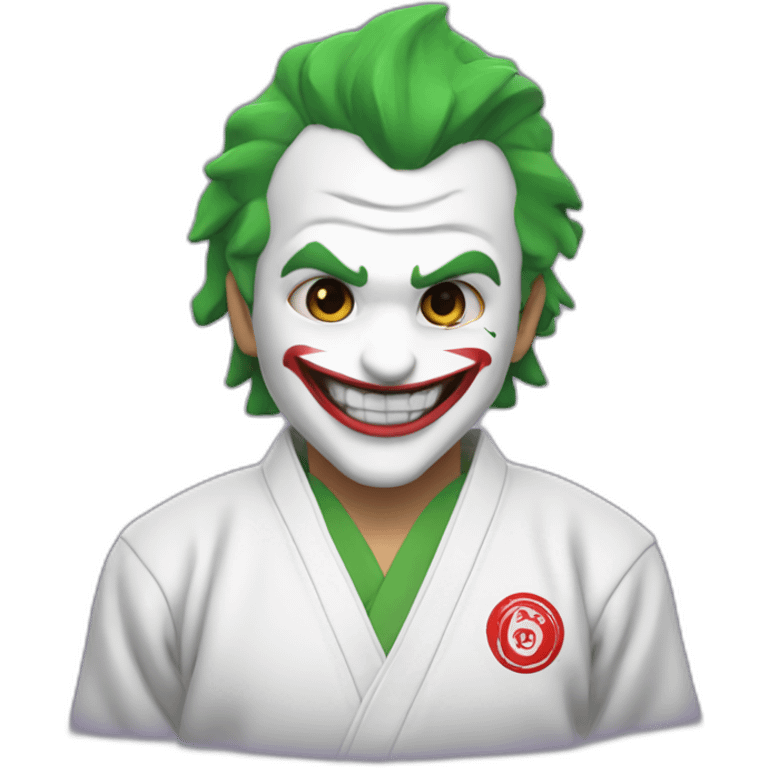 the joker in judoka emoji