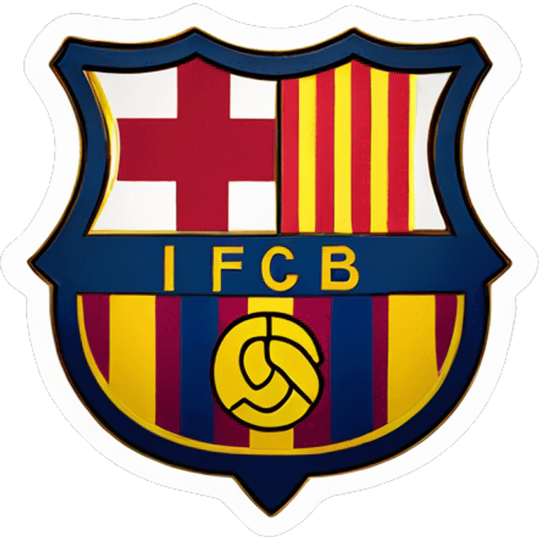 Escudo barça emoji