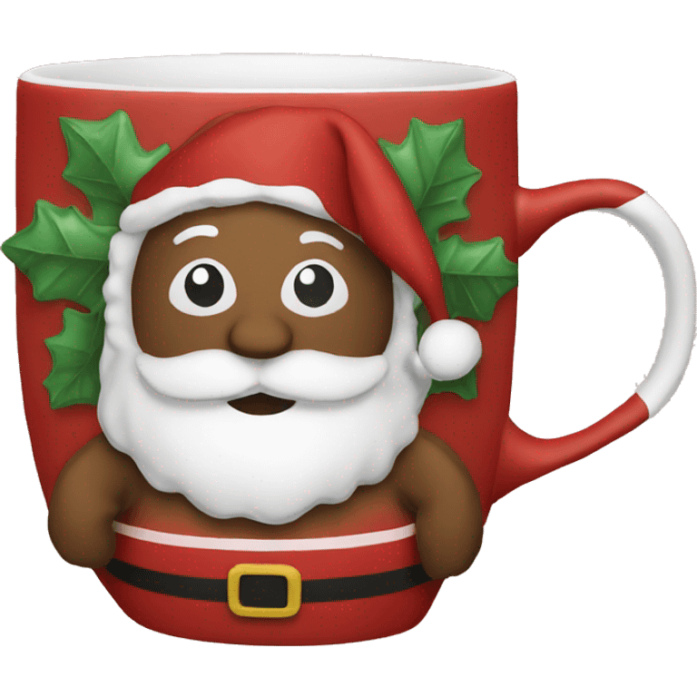 Cozy Christmas mug emoji