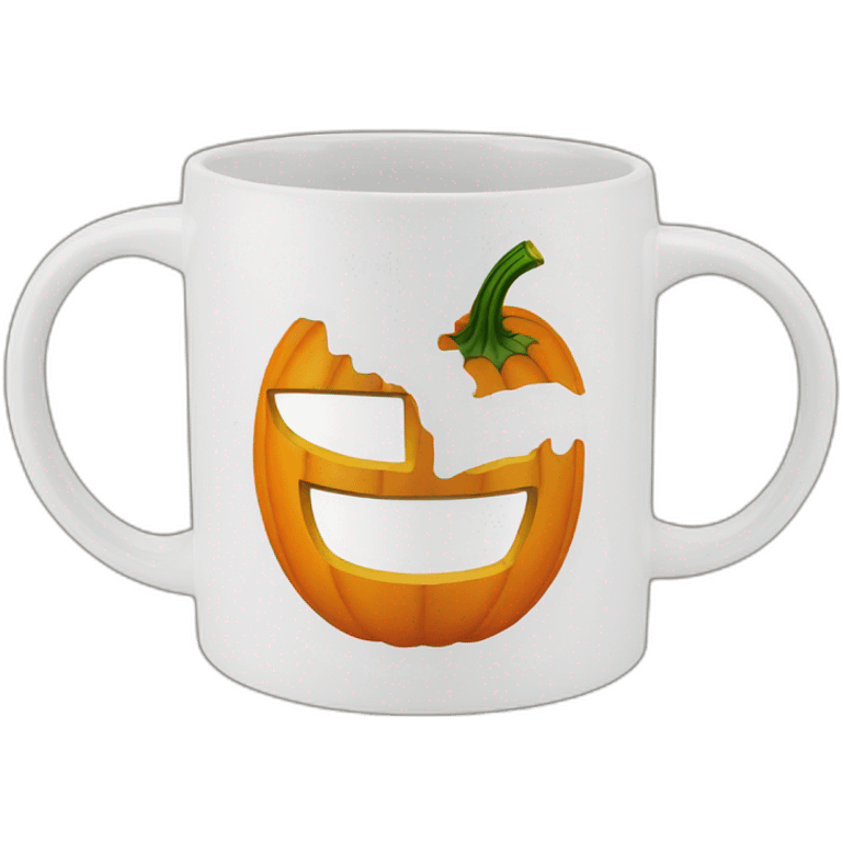 pumpkin mug emoji