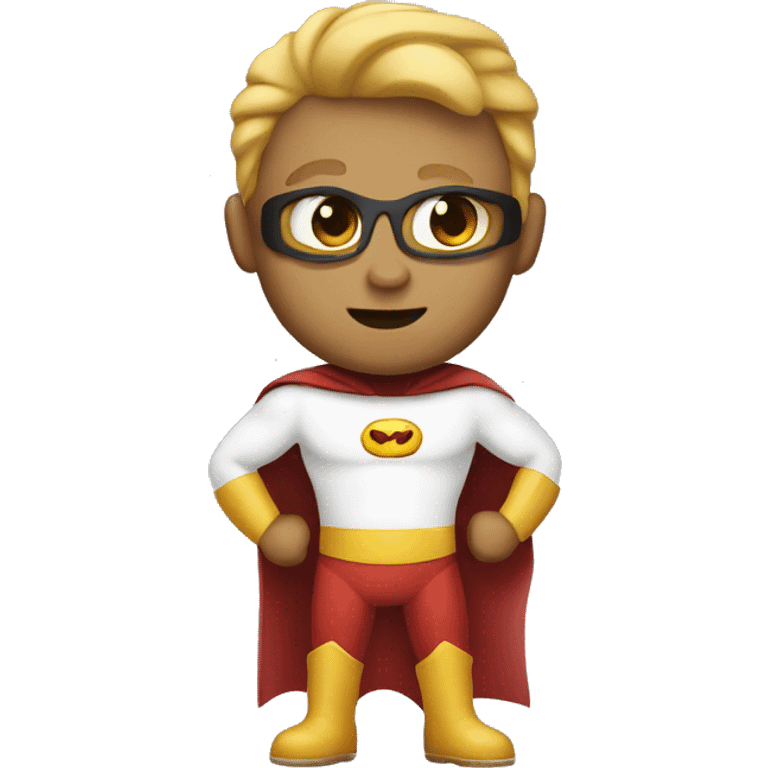 a superhero that has apple pie powers emoji