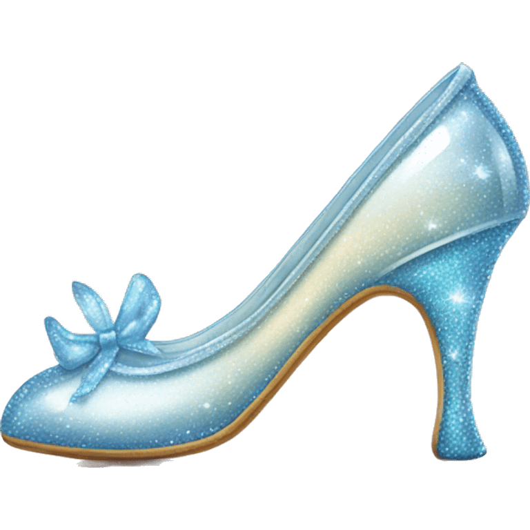 glass slippers for cinderella emoji