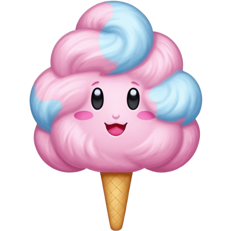 cotton candy emoji