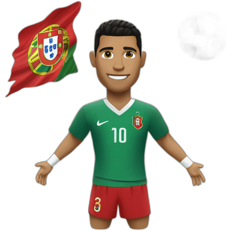 cristianoronaldo-portugal emoji