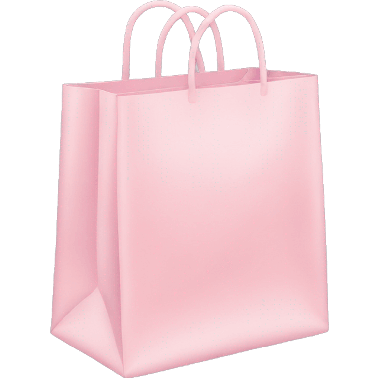 pastel pink shopping bag emoji