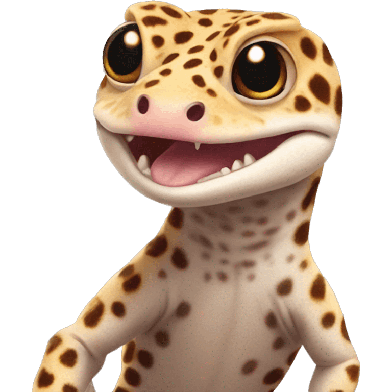 Leopard gecko emoji