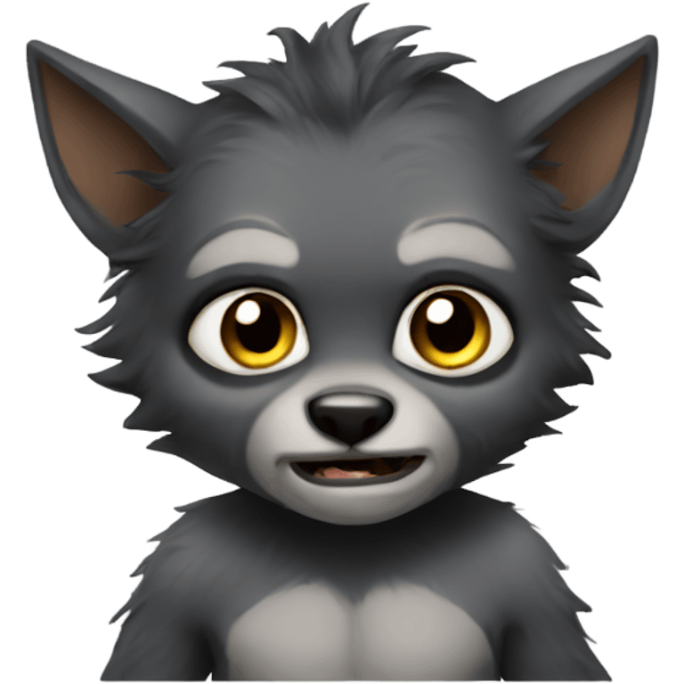 Baby werewolf emoji