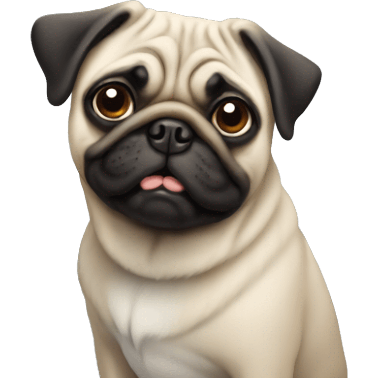 Pug emoji