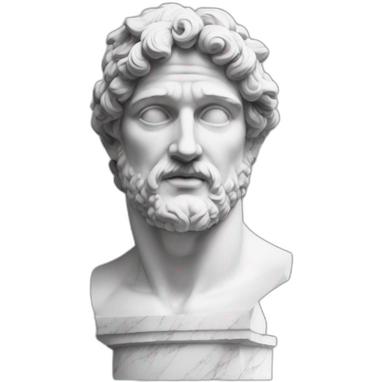 Masculinity Greek Marble Statue emoji