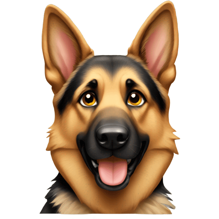 German shepherd emoji