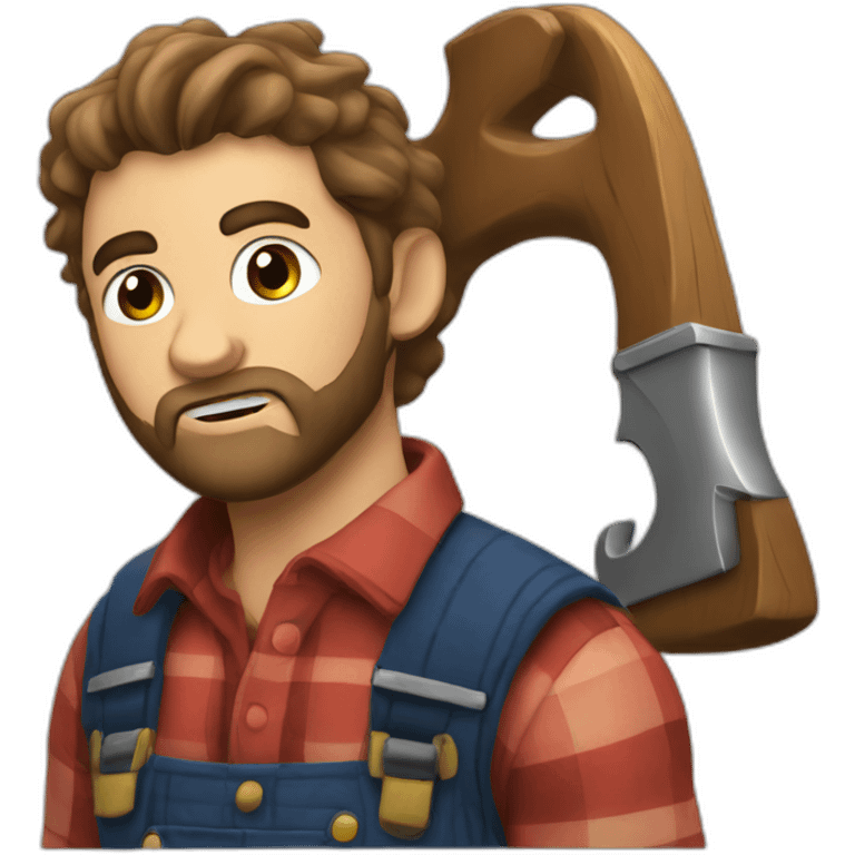 BRO STOP ASKING FOR LUMBERJACK emoji