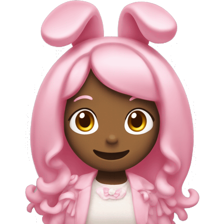 My melody happy emoji