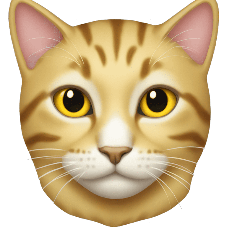 Cat gold emoji