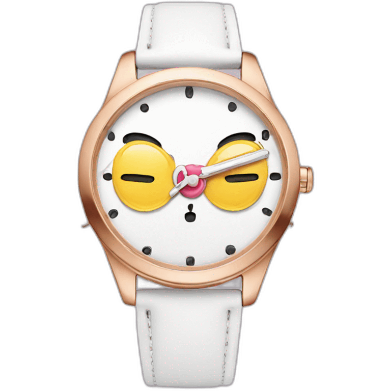 Hello kitty watch emoji