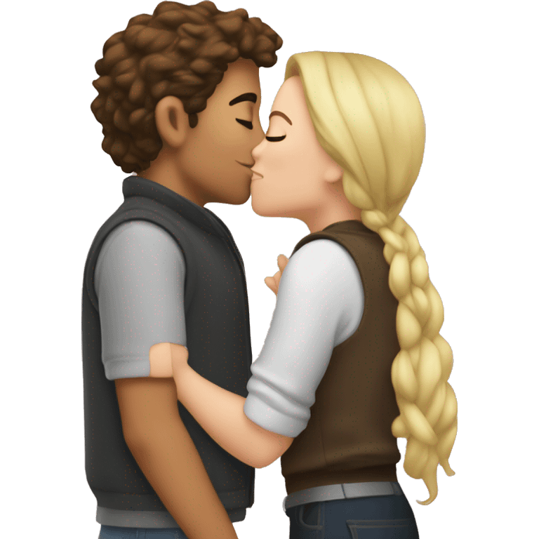 Kissing lukas emoji