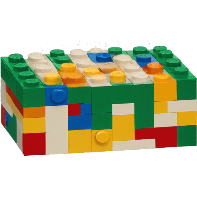 Lego brick emoji