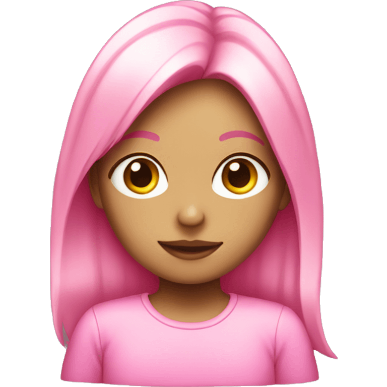 pink girl emoji