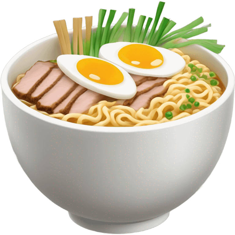 Bowl of ramen emoji