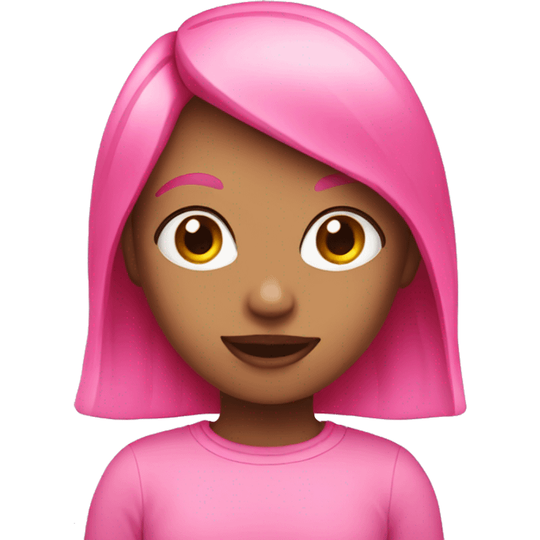 pink girl emoji