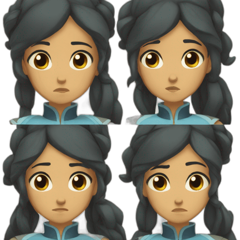 disappointed korra emoji