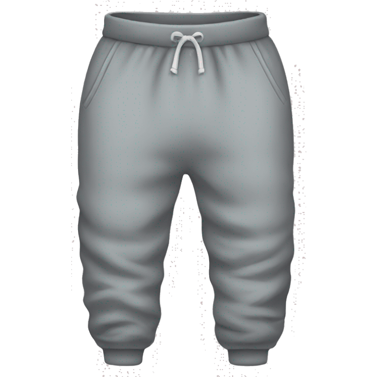 Gray sweatpants emoji