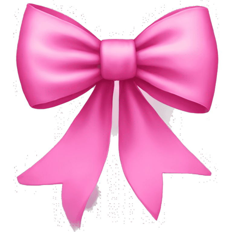 Pink bows emoji