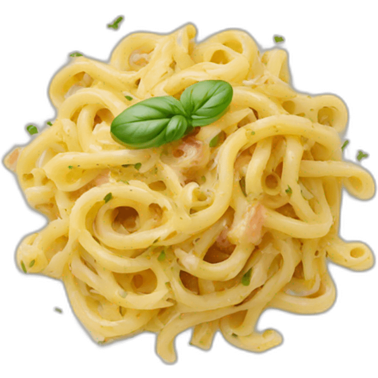 pasta carbonara emoji