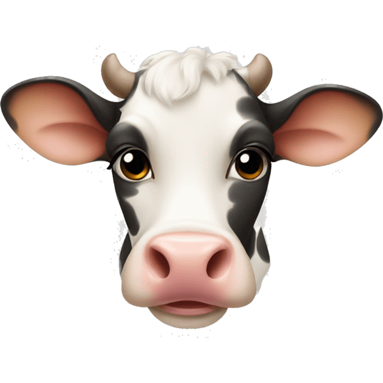 Baby cow face emoji