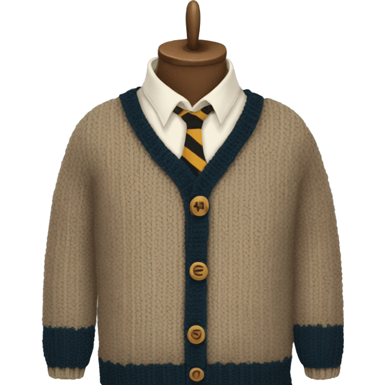 Harry Potter knitted sweater with a letter H emoji