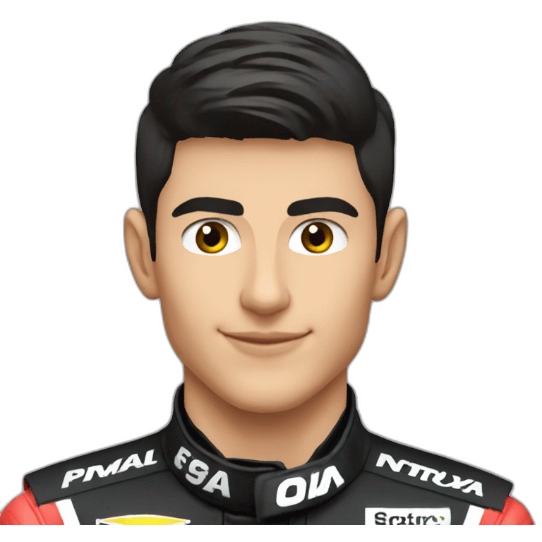 esteban ocon in race combinaison emoji