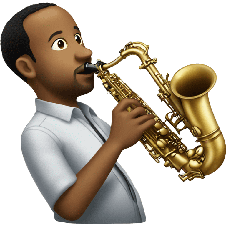 abiy ahmed playing saxophone  emoji