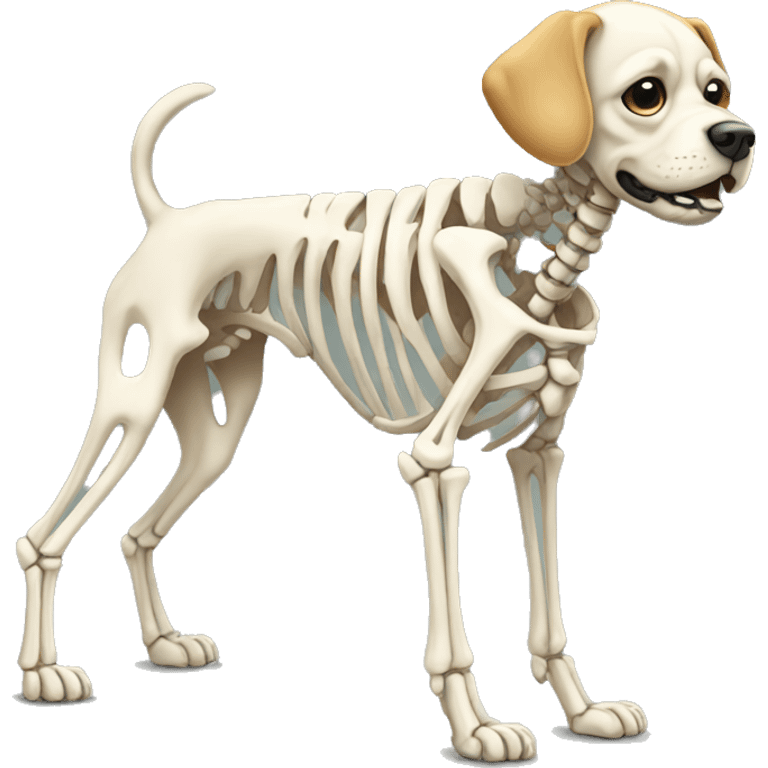 dog-skeleton emoji