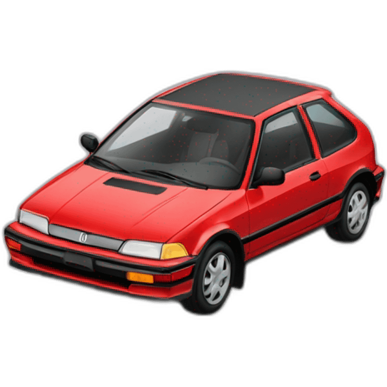 1992 honda civic hatchback emoji