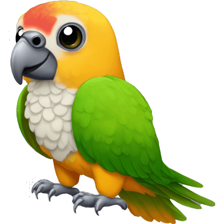 Conure bird emoji