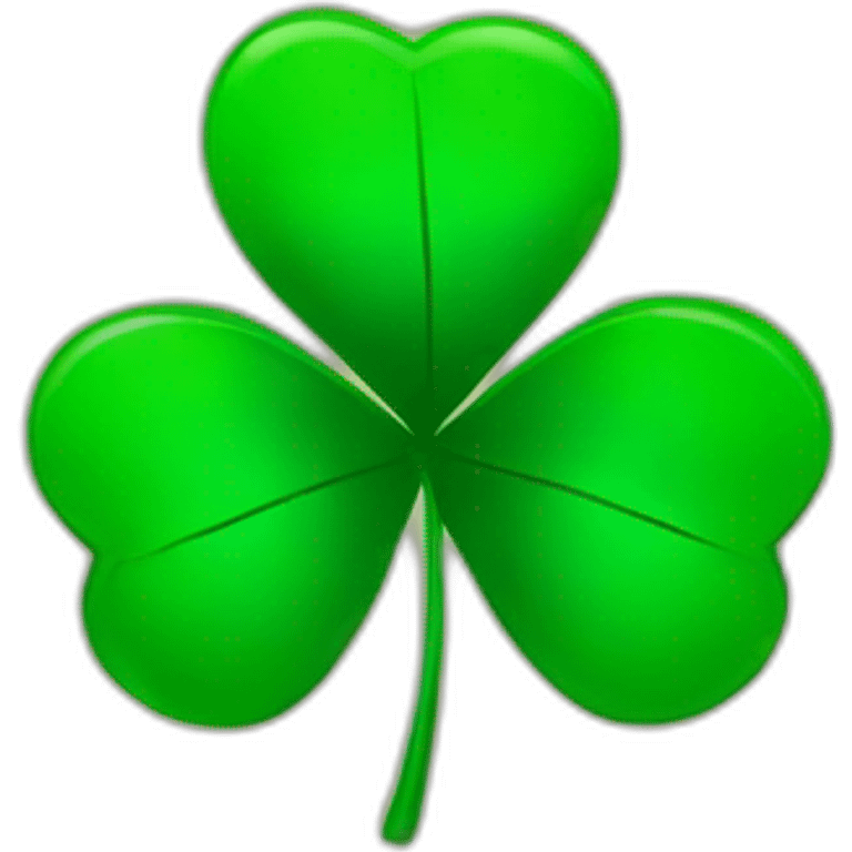 four-leaf clover emoji