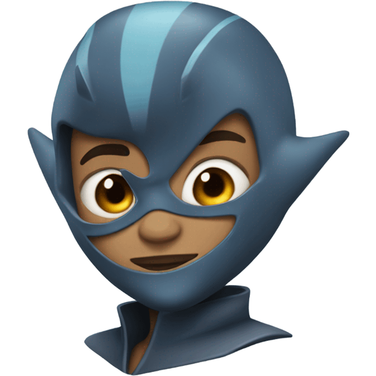 Shark boy superhero emoji