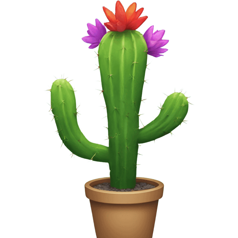 rainbow cactus  emoji