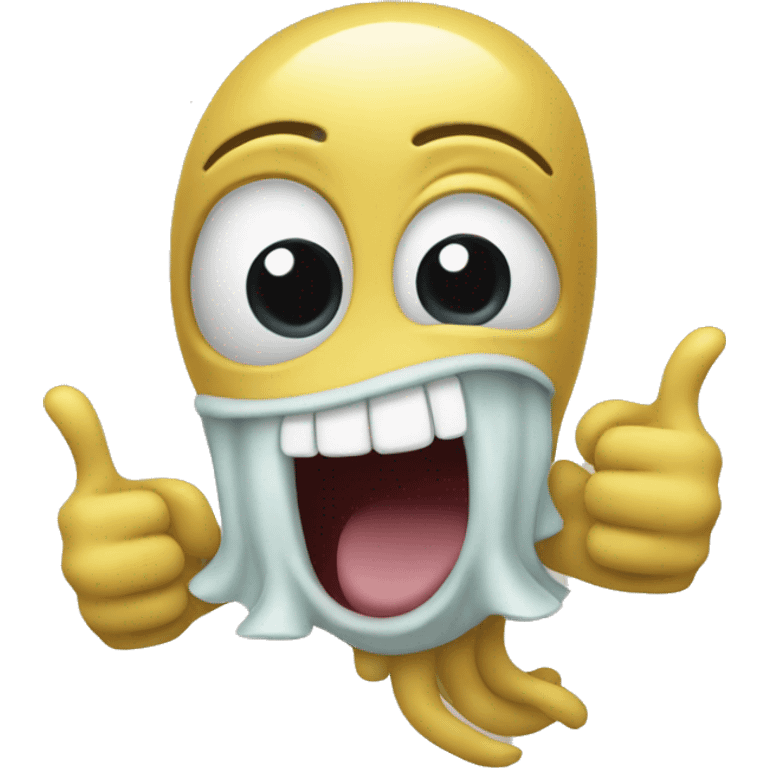 Octupos thumbs up emoji