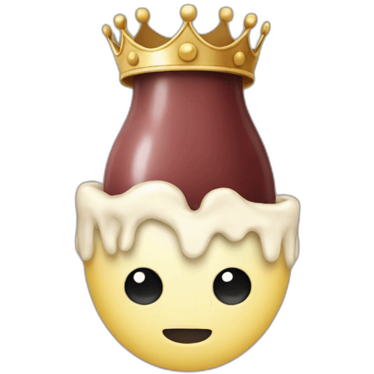 liver-with-crown emoji