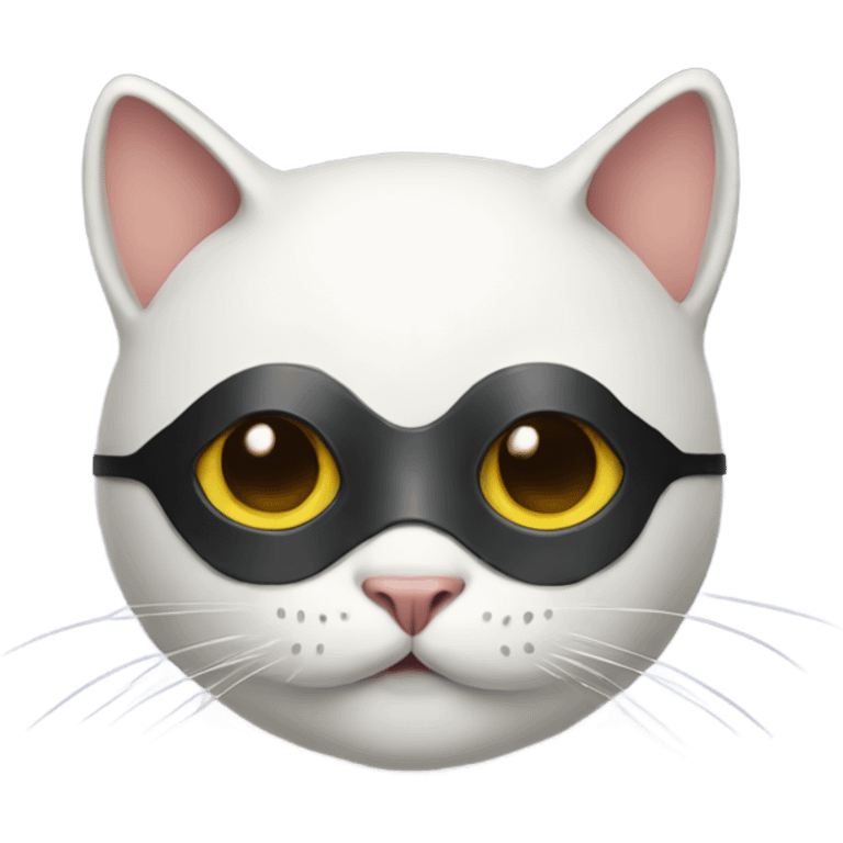 Cat with mask emoji