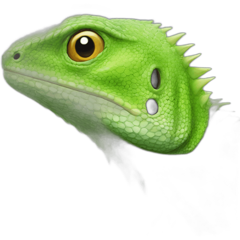 Lizard "GM" emoji