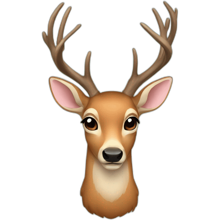 a deer emoji